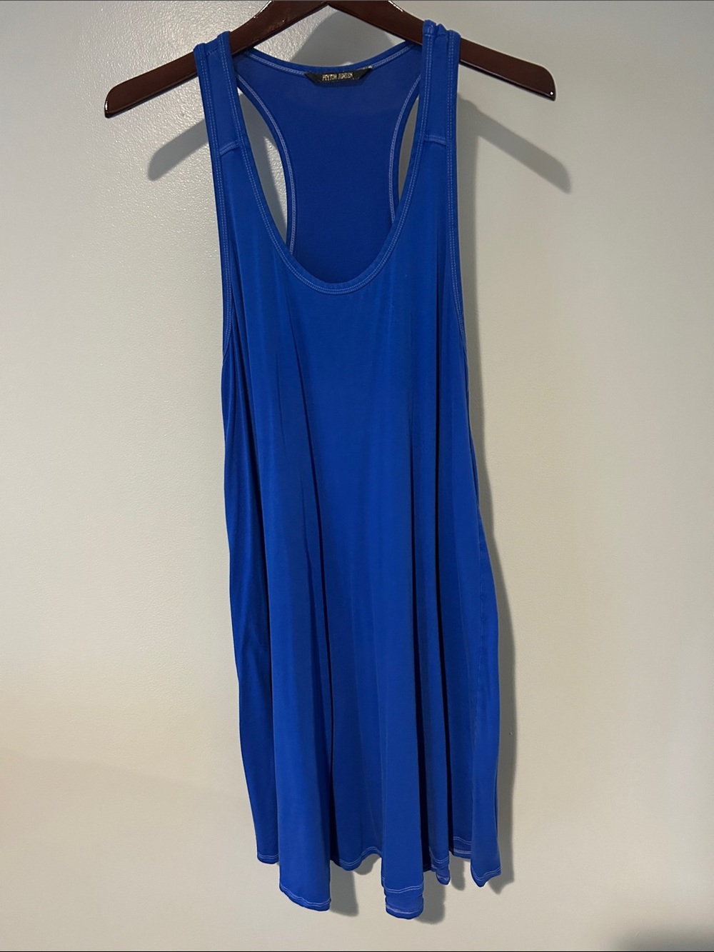 Racerback Mini Dress Royal Blue